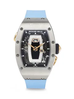 Richard Mille RM 037 RM 037 Diamond and Two-tone gold Semi-skeletonized