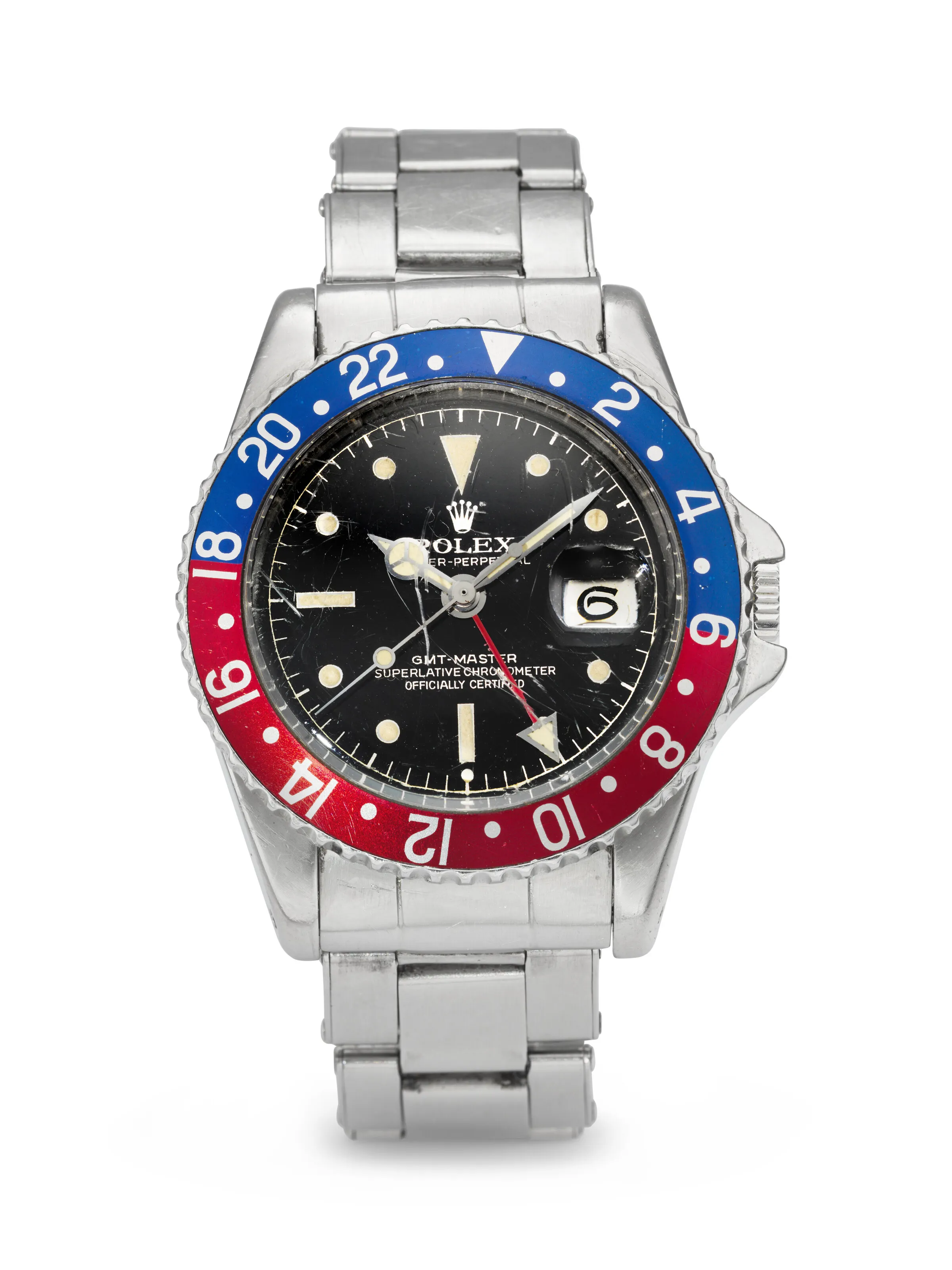 Rolex GMT-Master 1675 39mm Stainless steel Black