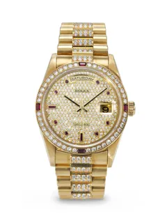 Rolex Day-Date 36 18378 Yellow gold Diamond