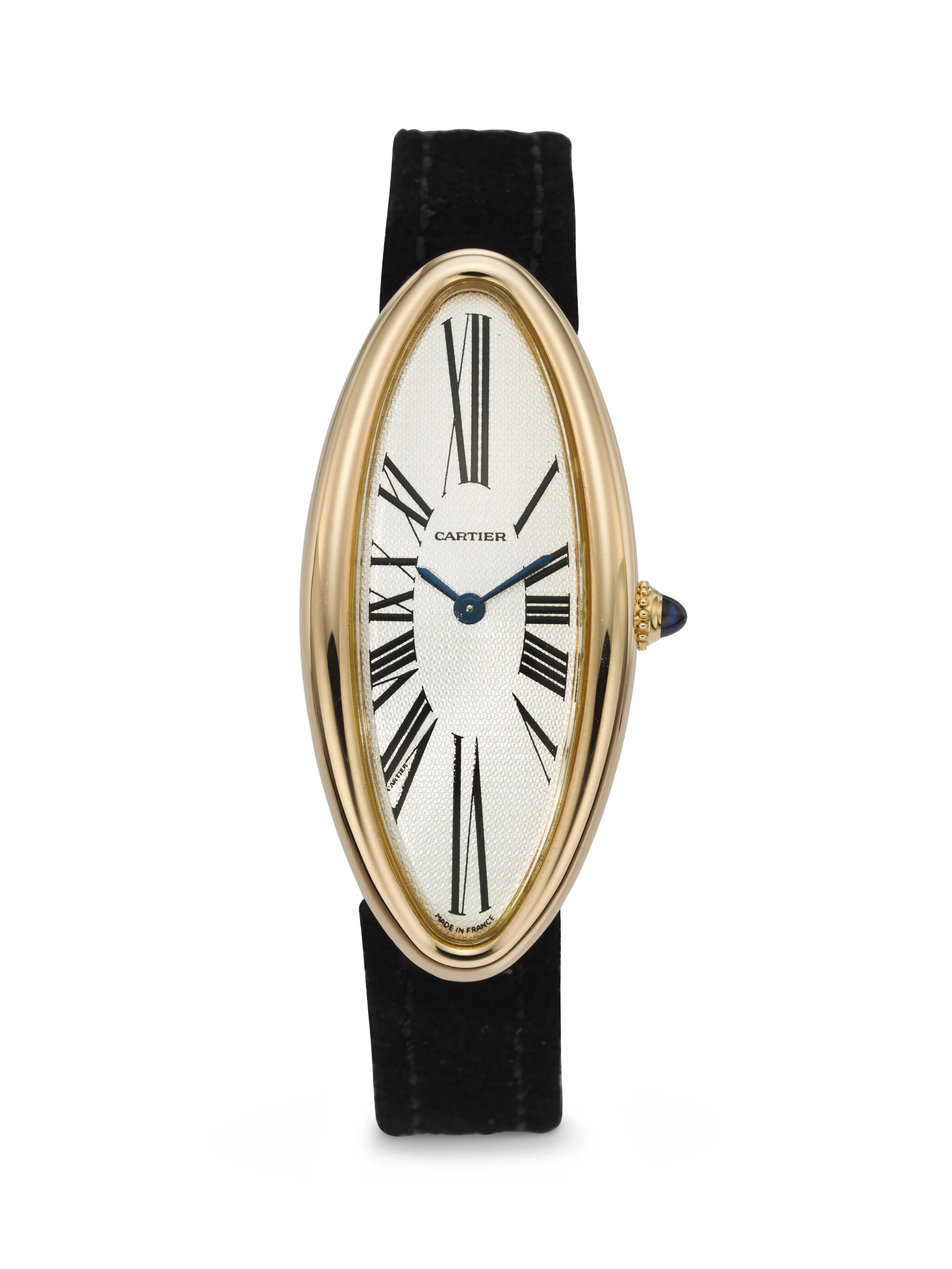 Cartier Baignoire 2515 21mm Rose gold Silver