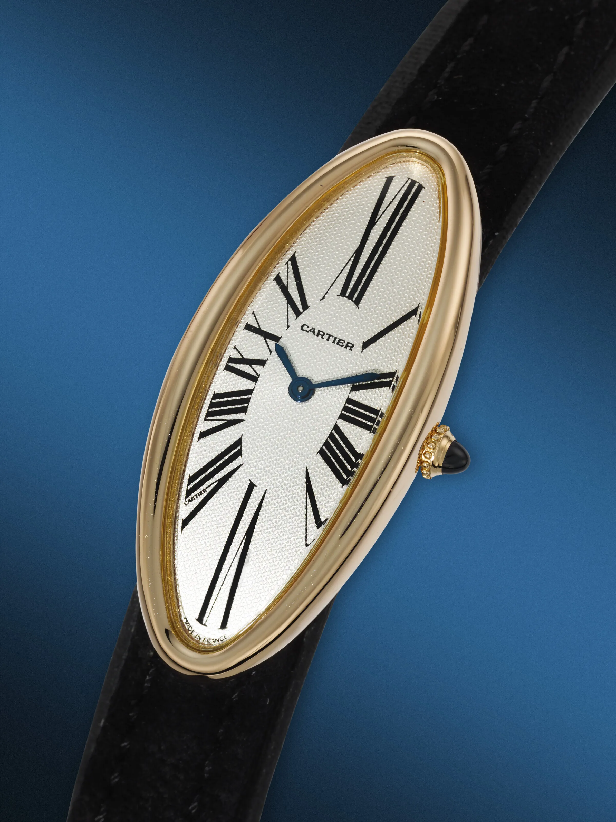 Cartier Baignoire 2515 21mm Rose gold Silver 1