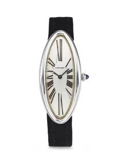 Cartier Baignoire 2514 White gold Silver