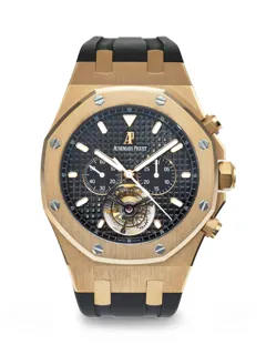 Audemars Piguet Royal Oak Tourbillon 25977OR Rose gold Black