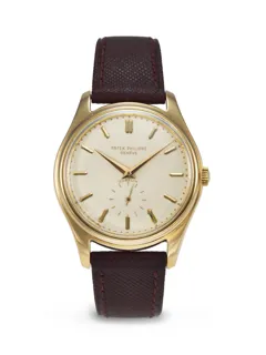 Patek Philippe Calatrava 2526 Yellow gold Cream