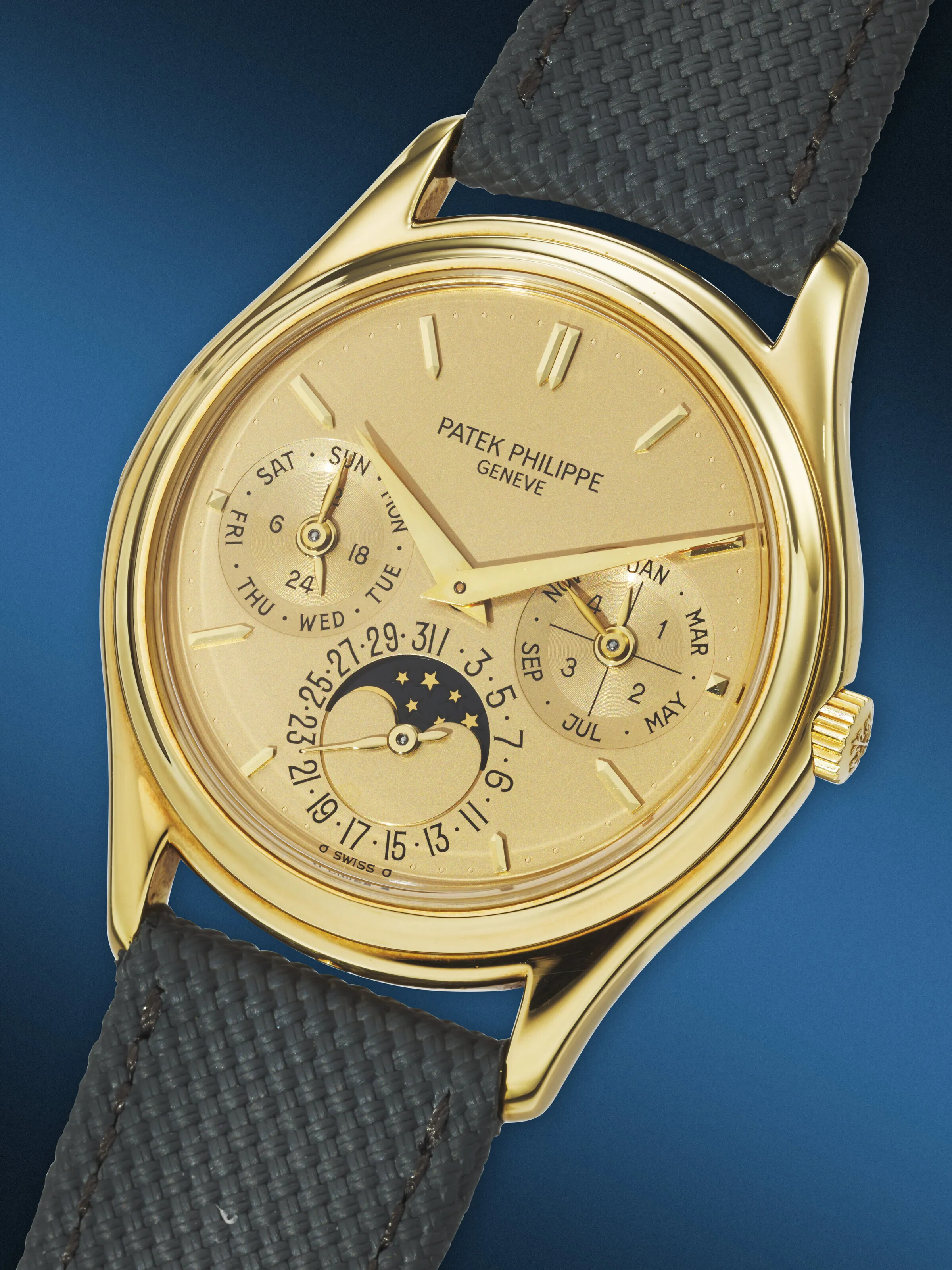 Patek Philippe Perpetual Calendar 3940 36mm Yellow gold Gilt 1