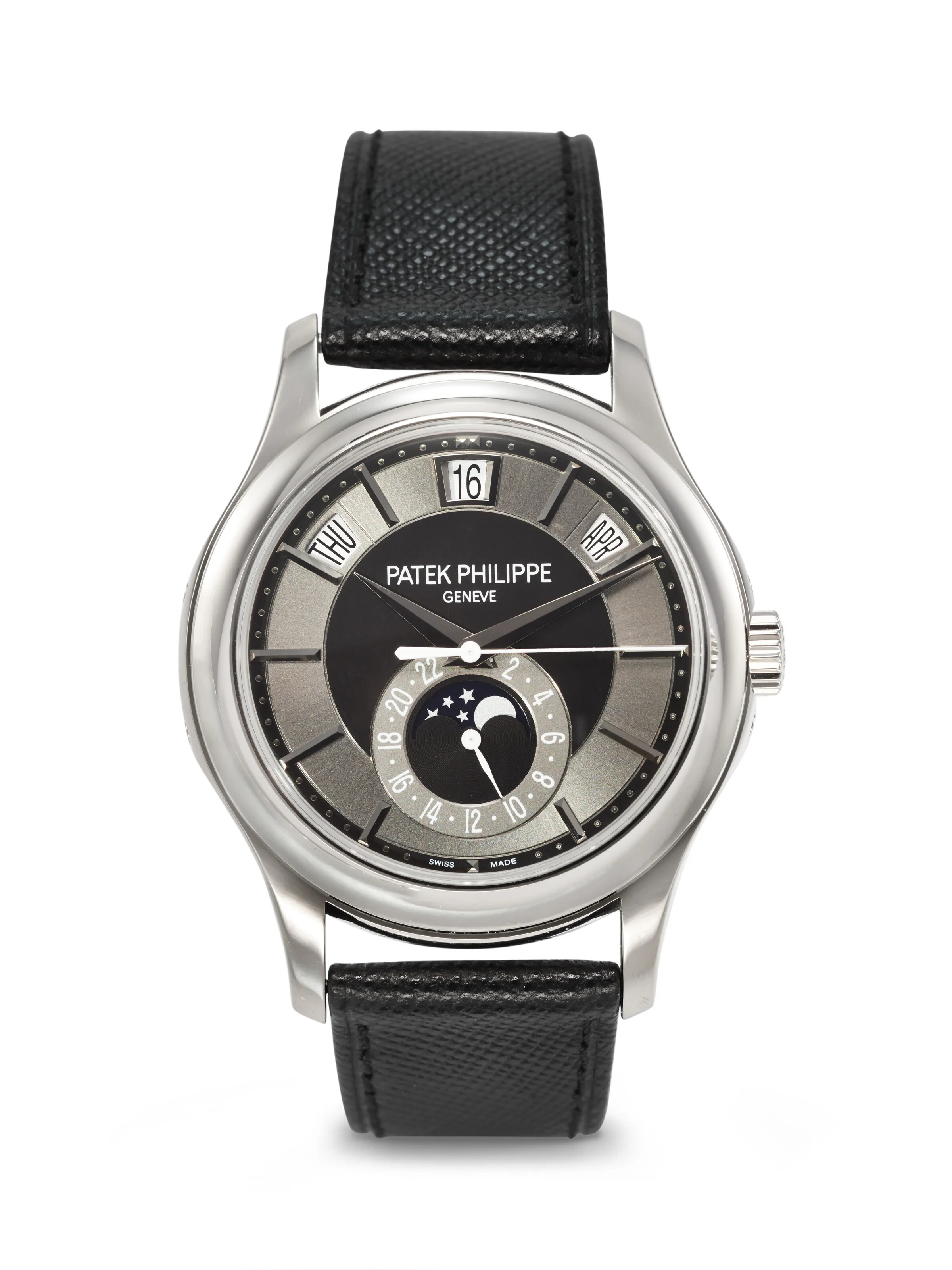 Patek Philippe Annual Calendar 5205G-010 40mm White gold Black