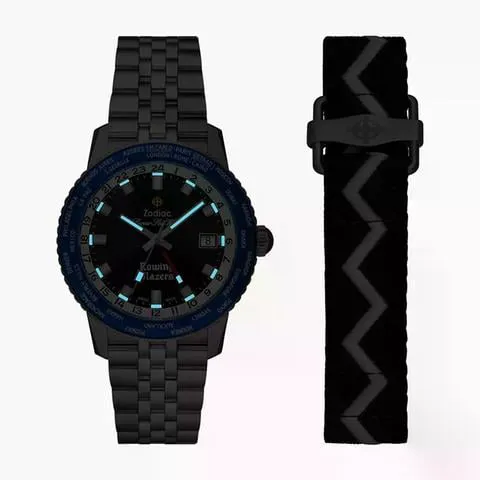 Zodiac Sea Wolf 40mm Stainless steel Black 4