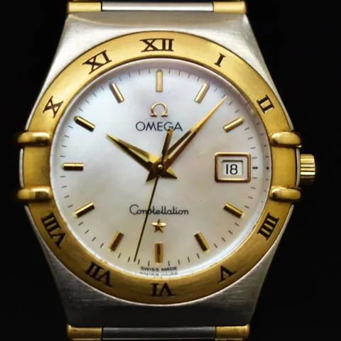 Omega Constellation Ladies 29mm Stainless steel Mother-of-pearl