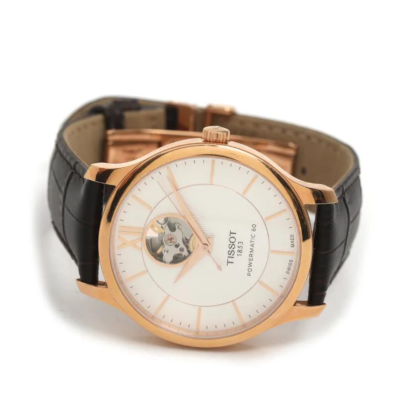 Tissot T-Classic Tradition 40mm Rose gilt steel 3