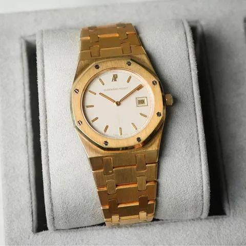 Audemars Piguet Royal Oak 56175BA 33mm Yellow gold White