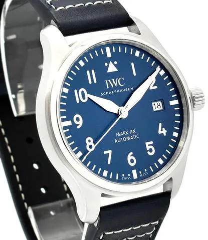 IWC Pilot Mark IW3282-03 40mm Stainless steel Blue 2