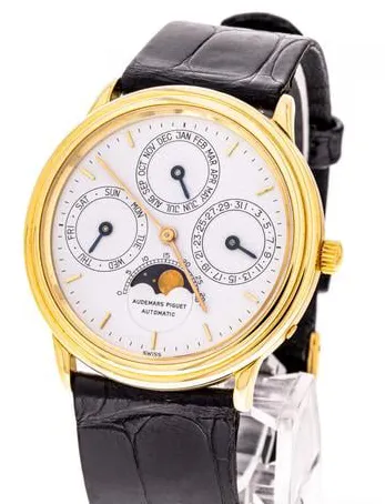 Audemars Piguet Quantième Perpétual Calendar 25657BA 36mm Yellow gold White