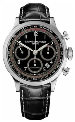 Baume & Mercier Capeland MOA10084 42mm Stainless steel Black