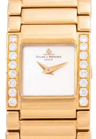 Baume & Mercier Catwalk MV025206 21mm Yellow gold and 18k yellow gold Mother-of-pearl