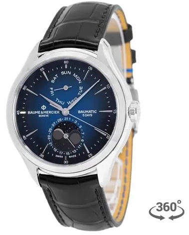 Baume & Mercier Clifton M0A10593 42mm Stainless steel Blue