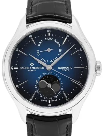 Baume & Mercier Clifton M0A10593 42mm Stainless steel White