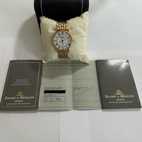 Baume & Mercier Vintage 15205 30mm Yellow gold