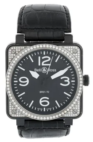 Bell & Ross BR 01-92 BR01-92-S 46mm Stainless steel Black