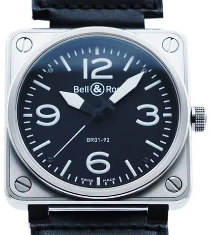 Bell & Ross BR 01-92 BR01-92-S 46mm Stainless steel Black