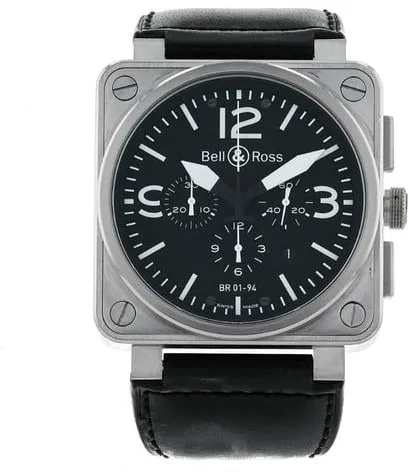 Bell & Ross BR 01-94 Chronographe BR01-94-S-00983 46mm Stainless steel Black