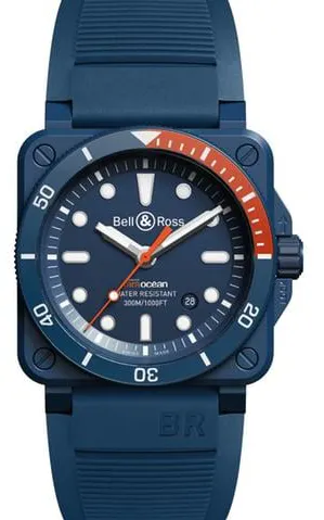 Bell & Ross BR 03 BR 03-92 42mm Ceramic Blue