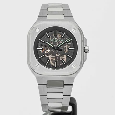 Bell & Ross BR 05 BR05A-BL-SK-ST/SST 40mm Stainless steel Skeletonized