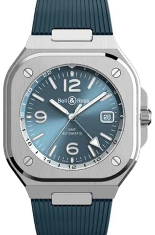 Bell & Ross Urban BR05G-PB-ST/SRB 41mm Stainless steel Blue