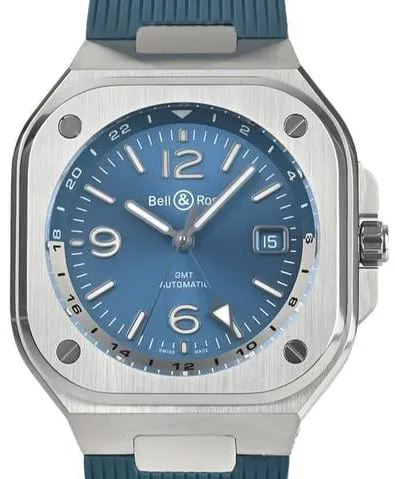 Bell & Ross Urban BR05G-PB-ST/SRB 41mm Stainless steel Blue