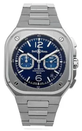 Bell & Ross BR 05 BR05C-BLU-ST/SST 42mm Stainless steel Blue