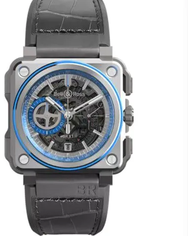 Bell & Ross BR-X1 BRX1-AL-TI-BLU 45mm Titanium Blue