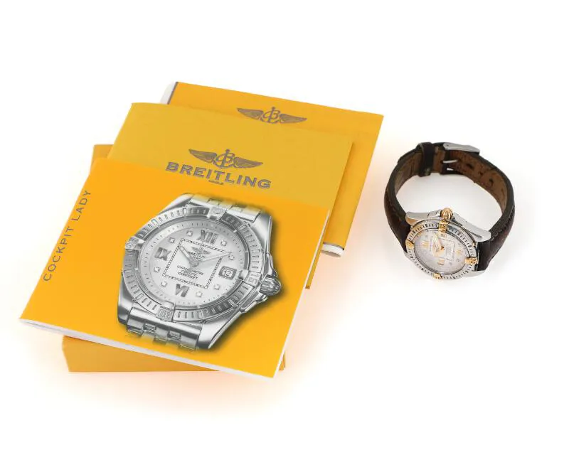 Breitling Galactic B71356 32mm Yellow gold and Stainless steel