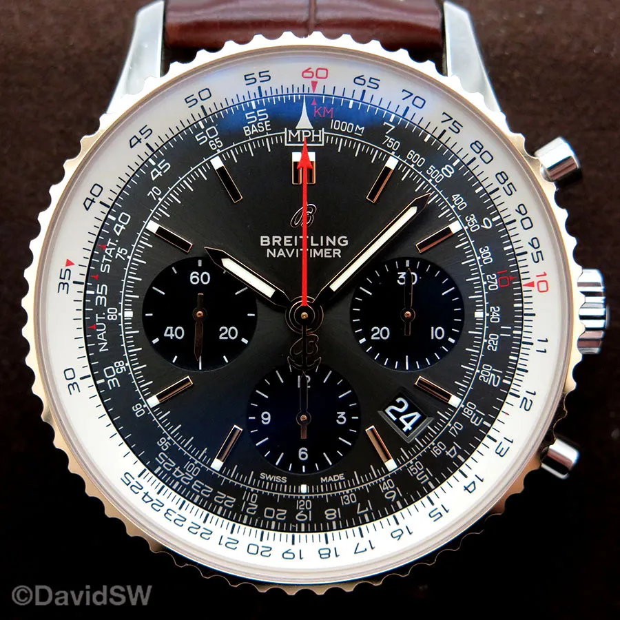 Breitling Navitimer 1 B01 Chronograph 43 UB0121211F1P1 43mm 18K/SS Gray 2