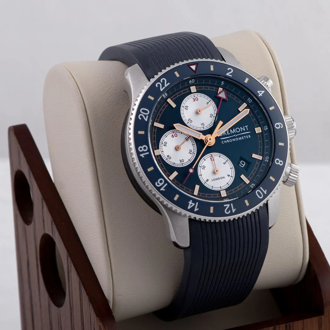 Bremont Supermarine SMARINECHRONO-BL-R-S 42mm Stainless steel Blue