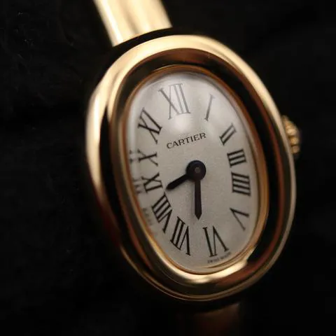 Cartier Baignoire WGBA0035 24.5mm Yellow gold Silver 4