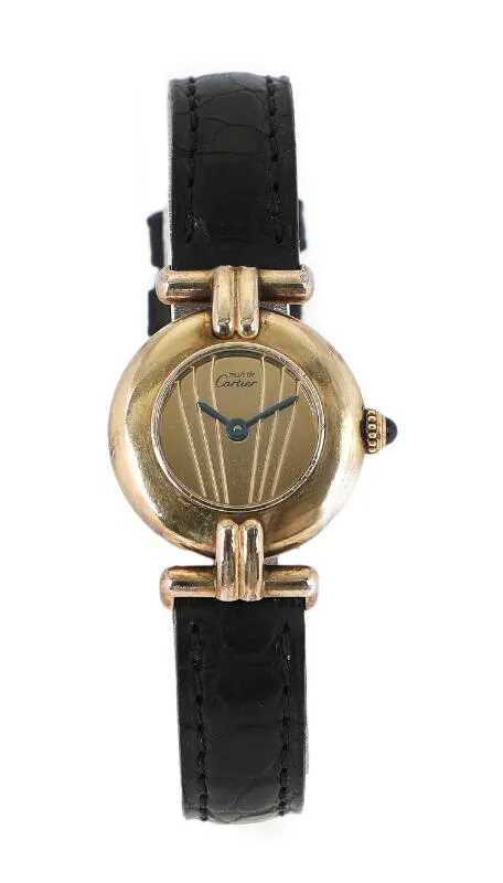 Cartier Vermeil 590002 24mm Gold plated silver 1