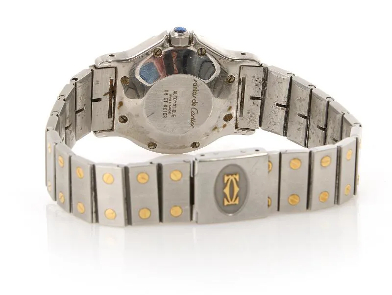 Cartier Santos Octagon 2966 30mm Yellow gold and Stainless steel 2