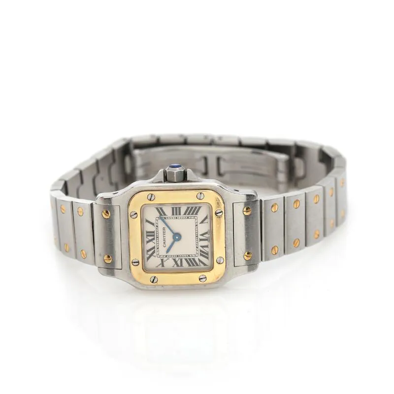 Cartier Tank 1567 24mm Yellow gold and Stainless steel 3