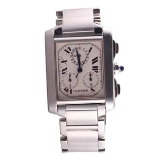 Cartier Tank Française 2303 Stainless steel