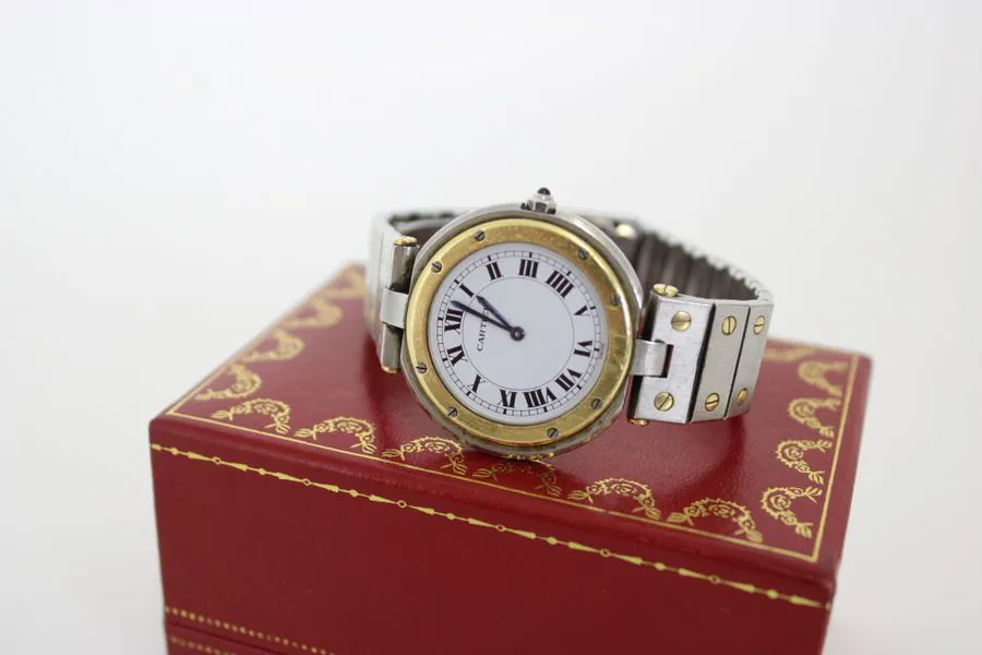 Cartier Vendôme 8191225029 35mm Yellow gold and Stainless steel 4