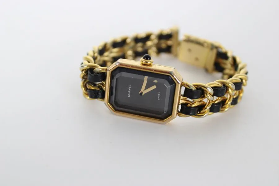 Chanel Première G.N 08676 22mm Gold-plated 2