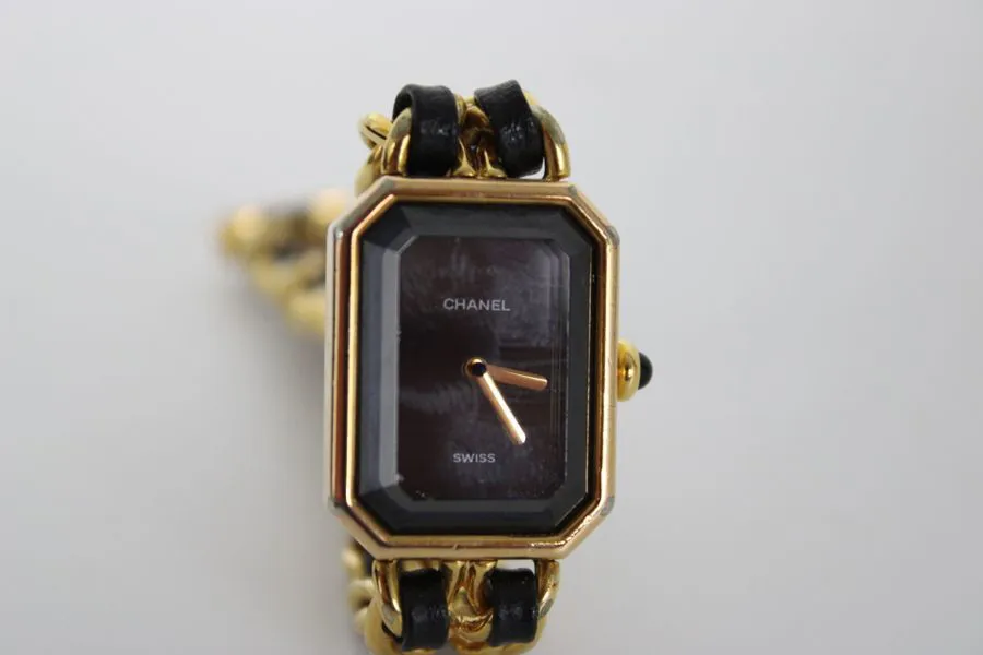 Chanel Première G.N 08676 22mm Gold-plated 3