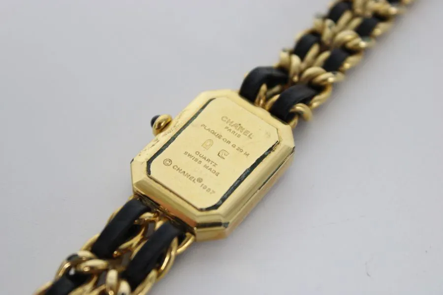 Chanel Première G.N 08676 22mm Gold-plated 5