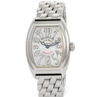 Franck Muller Conquistador 8005LQZ Stainless steel Silver