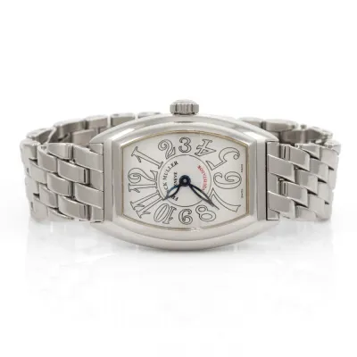 Franck Muller Conquistador 8005LQZ 33mm Stainless steel Silver 5