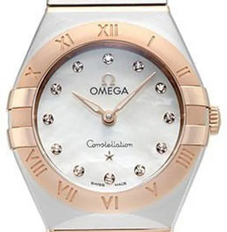 Omega Constellation 131.20.25.60.55.001 25mm Yellow gold and Stainless steel White