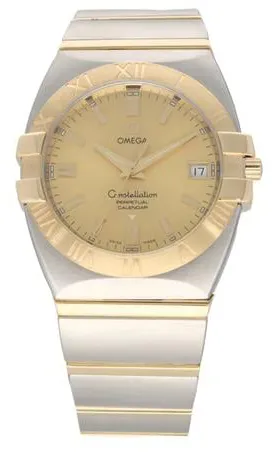 Omega Constellation Double Eagle 35mm Champagne