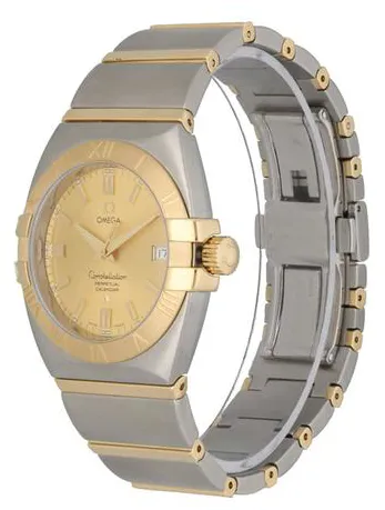 Omega Constellation Double Eagle 35mm Champagne 1