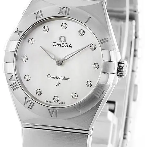 Omega Constellation Quartz 131.10.28.60.55.001 28mm Stainless steel White