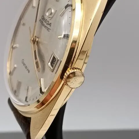 Omega Genève 166.041 34mm Yellow gold Silver 2