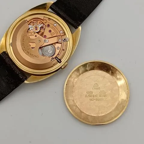 Omega Genève 166.041 34mm Yellow gold Silver 5